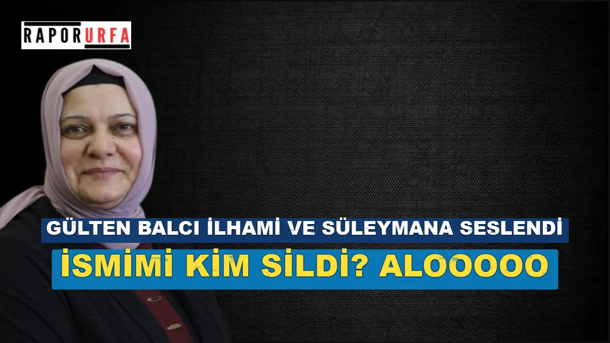 Eyyübiye AK Parti'de İsim Silme Krizi: Eski Başkandan Tepki