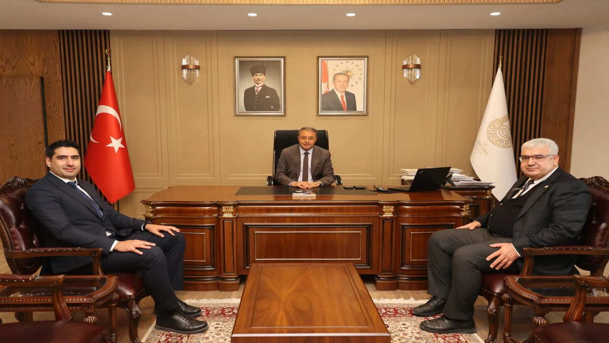 Şanlıurfa Adli Tıp Başkanı Mustafa Doğan Vali Şıldak'ı Ziyaret Etti
