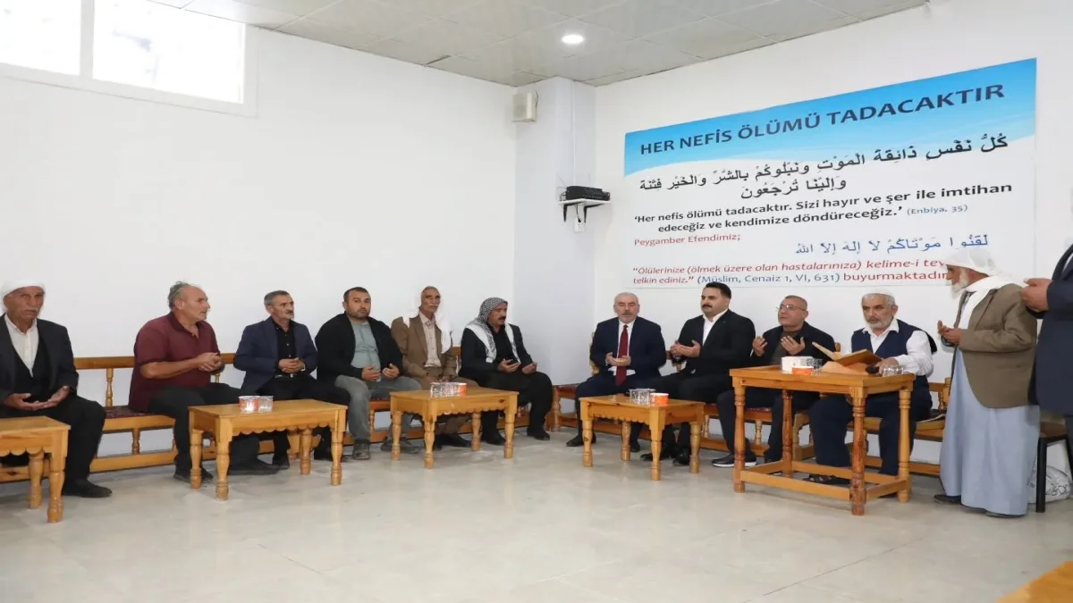 Kaymakam Kemal Ülkü’den Öğretmen Mustafa Yasan’ın Ailesine Taziye