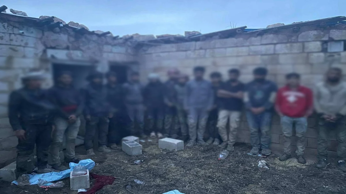 Şanlıurfa-Suriye Sınırında 68 Düzensiz Göçmen Yakalandı