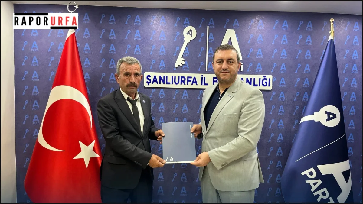 Anahtar Parti Suruç İlçe Başkanlığına Ekrem Damar Atandı