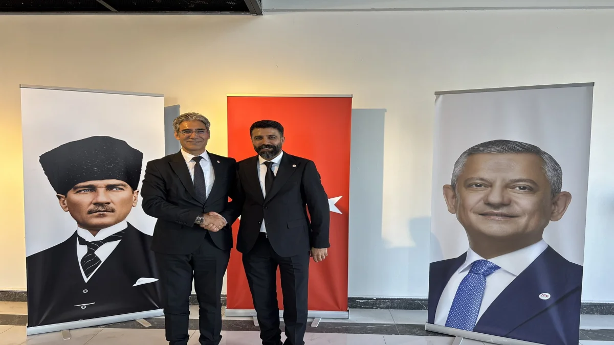 Cevheri Eyyübiye İlçe Başkanı Oldu.