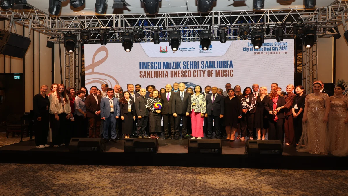 UNESCO Müzik Şehirleri Şanlıurfa’da Buluştu