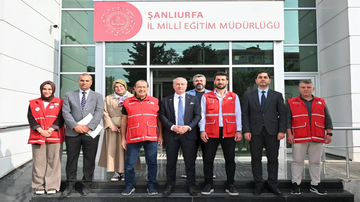 Şanlıurfa İl Milli Eğitim Müdürlüğünde Kan Bağışı Kampanyası