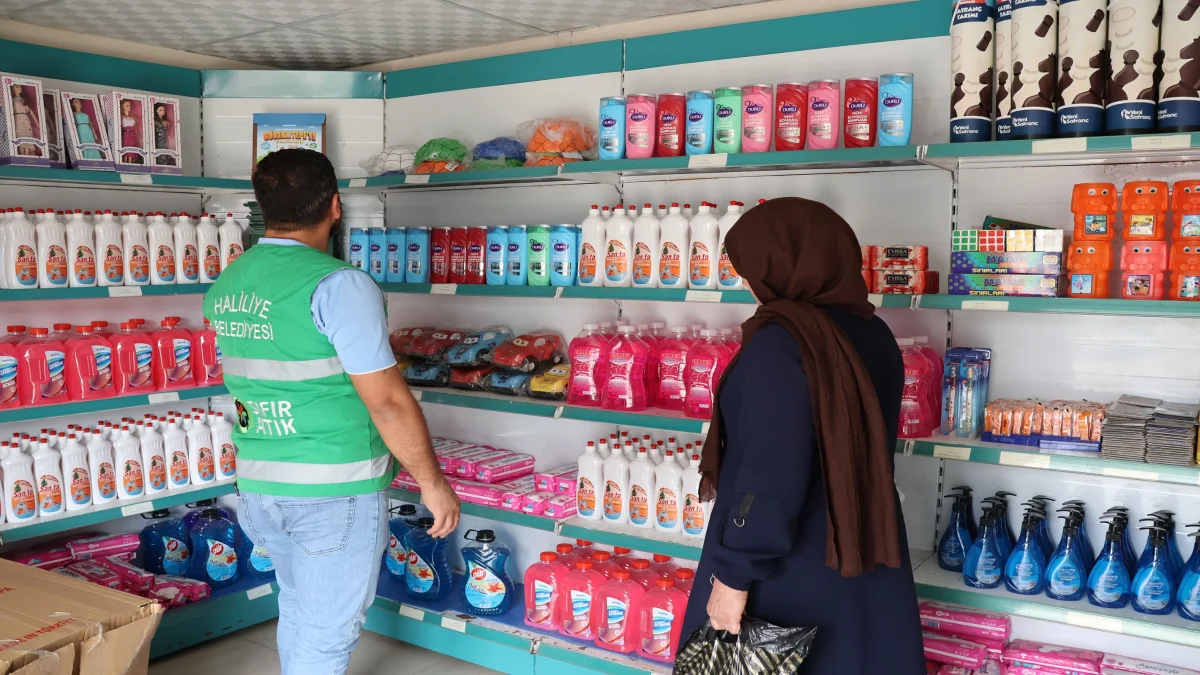Haliliye’de 6 Sıfır Atık Marketi Geri Dönüşüme Katkı Sunuyor