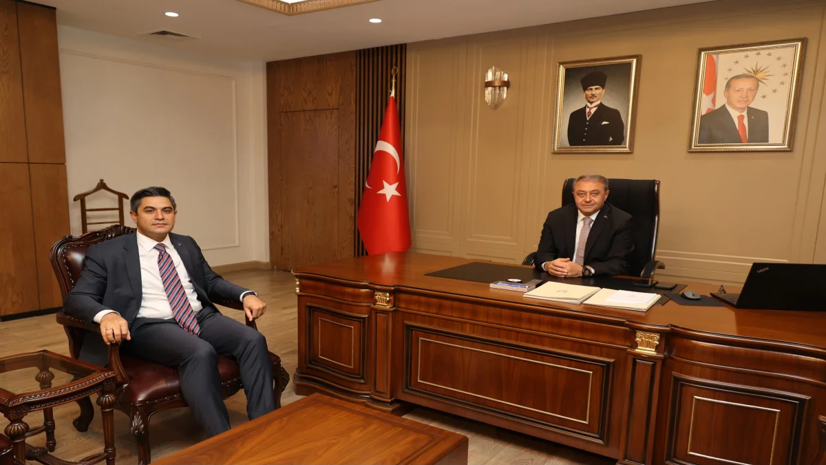Tut Kaymakamı Abdulhamit Bağış’tan Vali Şıldak’a Ziyaret