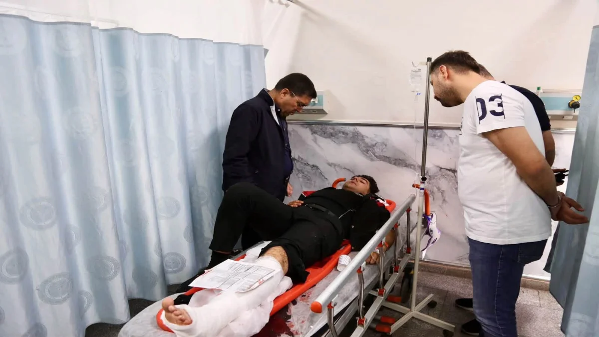 İl Emniyet Müdürü Aksoy’dan Yaralı Yunus Polislerine Ziyaret