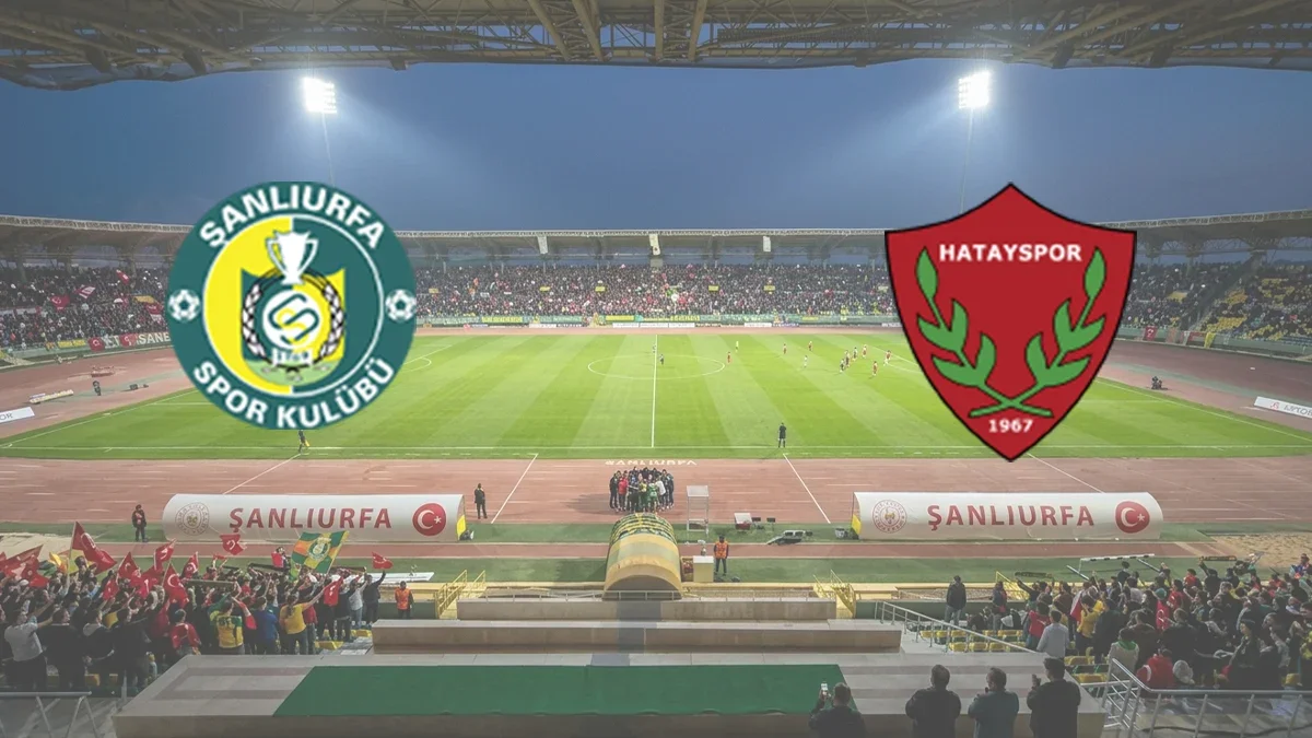 Şanlıurfaspor Evinde Hatayspor İle Karşı Karşıya