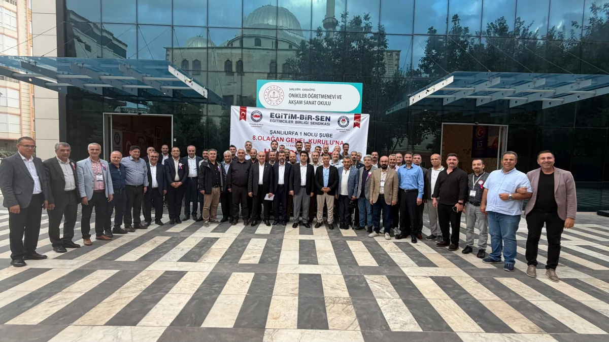 Eğitim-Bir-Sen Şanlıurfa’da İbrahim Coşkun Güven Tazeledi