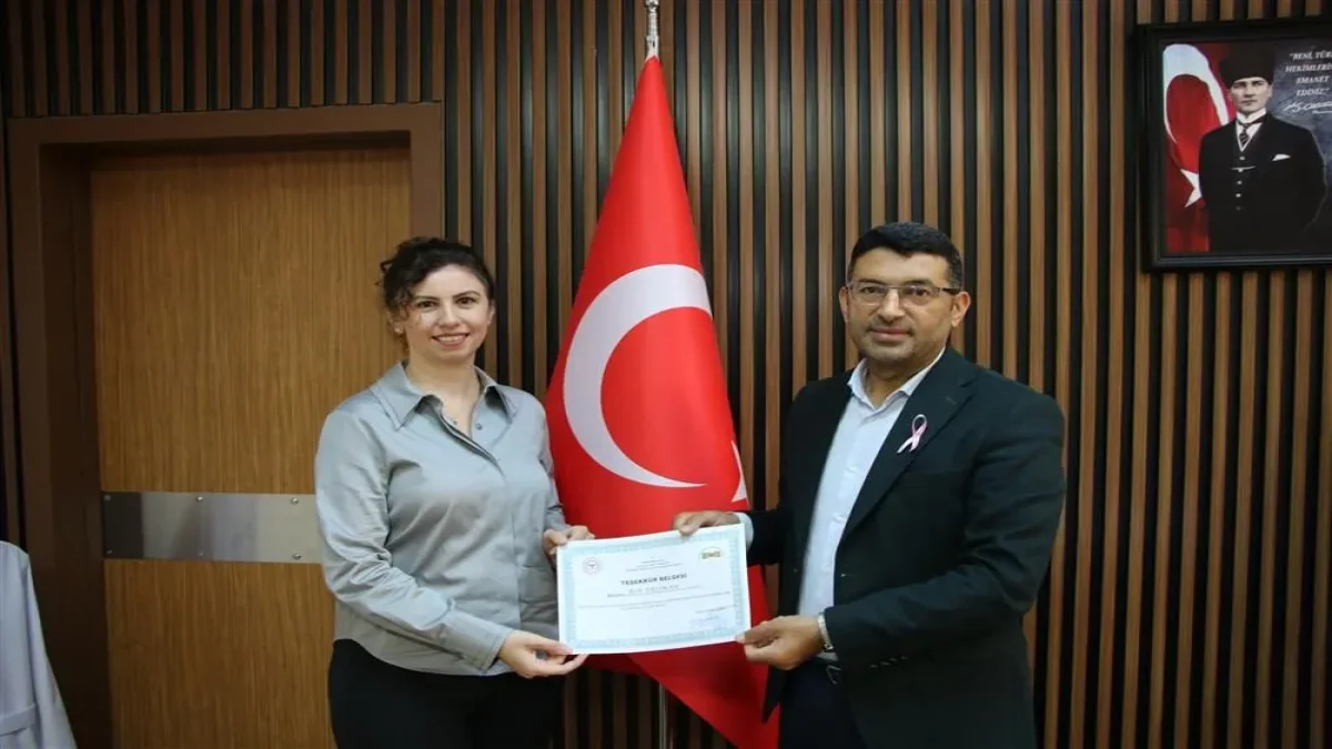 Uzm. Dr. Işın Erdoğan Şanlıurfa Eğitim Araştırma'dan Ayrıldı
