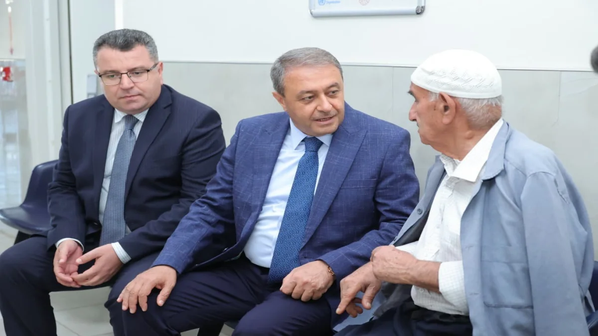 Vali Şıldak’tan Bozova Devlet Hastanesi’ne Ziyaret