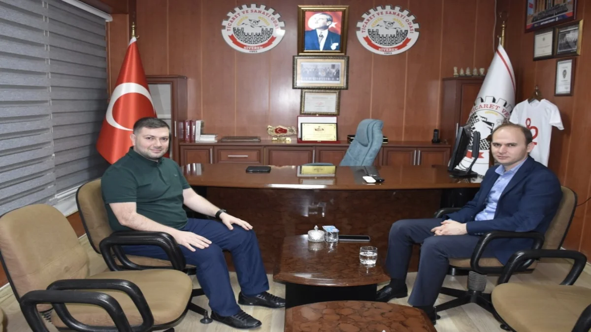Kaymakam Salih Sak’tan Bucak’a tebrik ziyareti