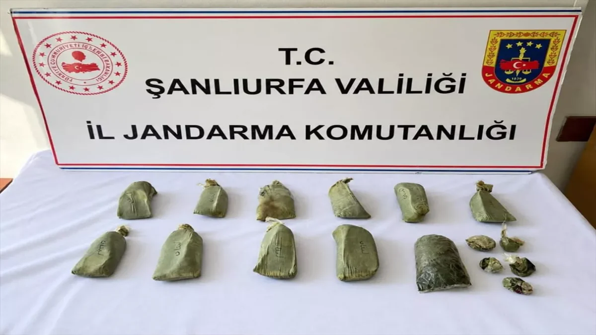 Suruç’ta Uyuşturucu Operasyonu: 5,5 Kilo Esrar Ele Geçirildi