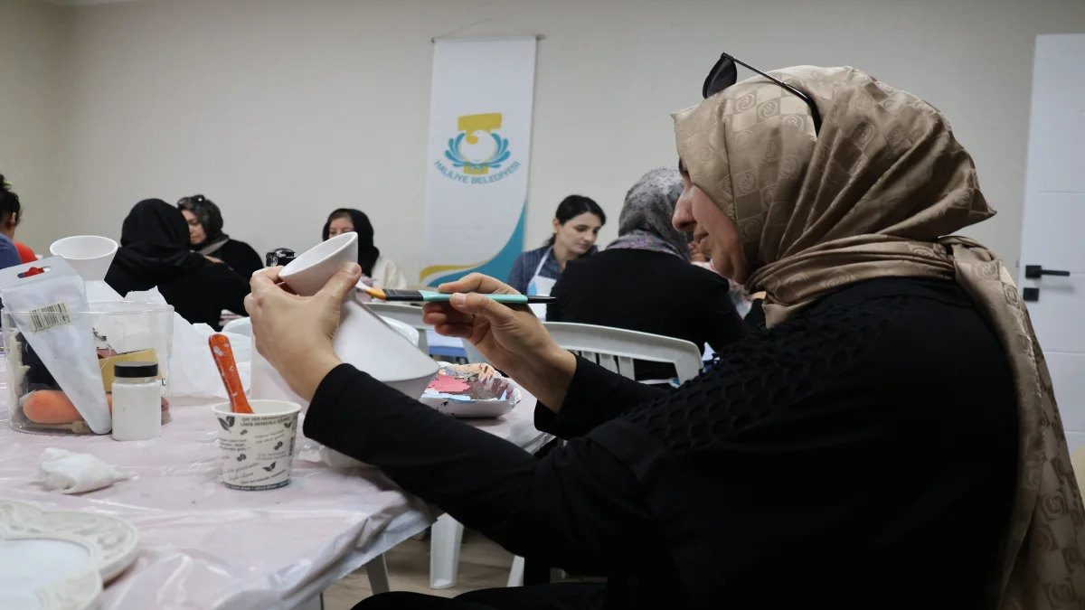 Haliliye’de kadınlara meslek ve üretim fırsatı