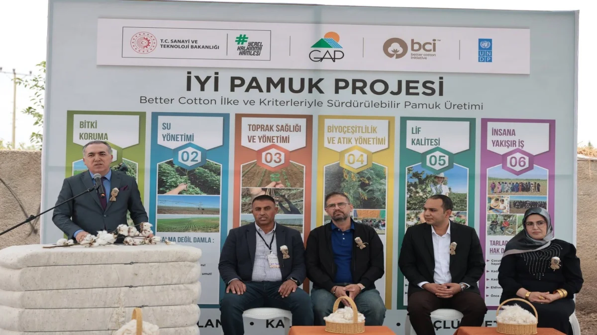 Şanlıurfa’da İyi Pamuk buluşması: Binlerce çiftçi için yeni hedefler