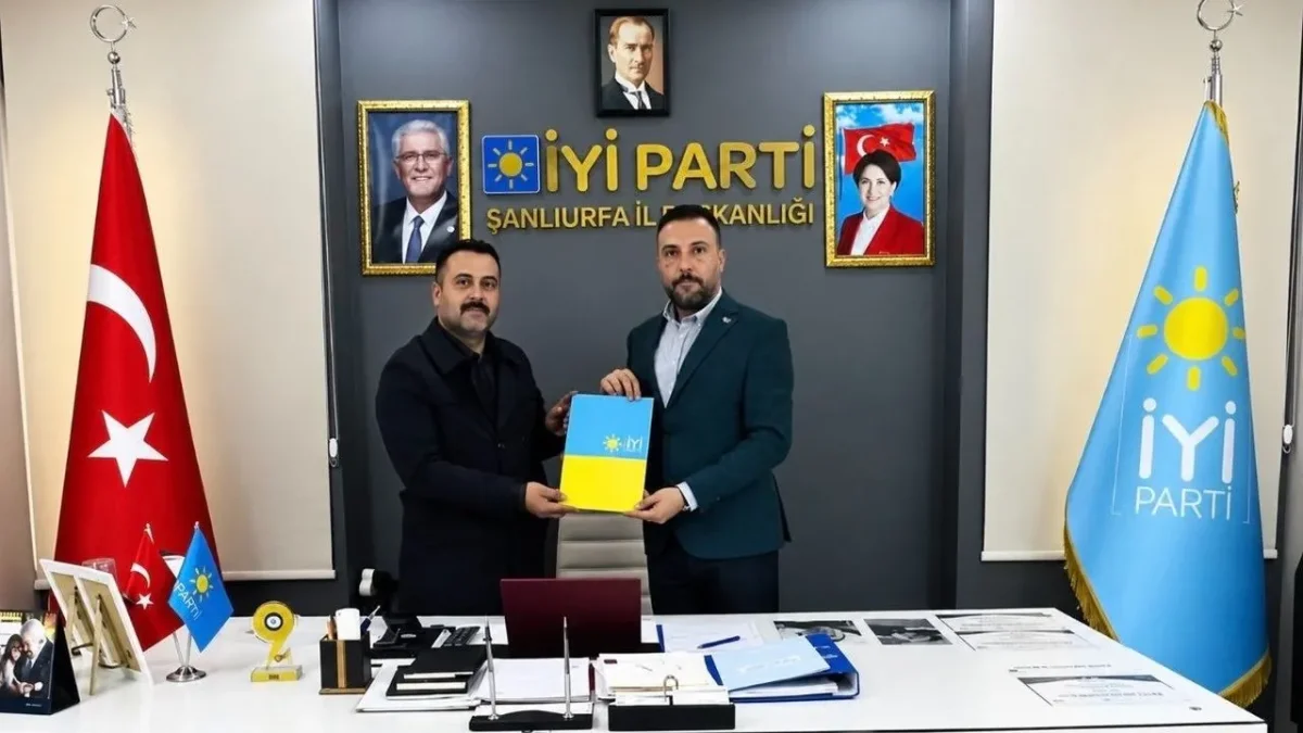 Mehmet Soydaş, İYİ Parti’nin Akçakale koordinatörü oldu