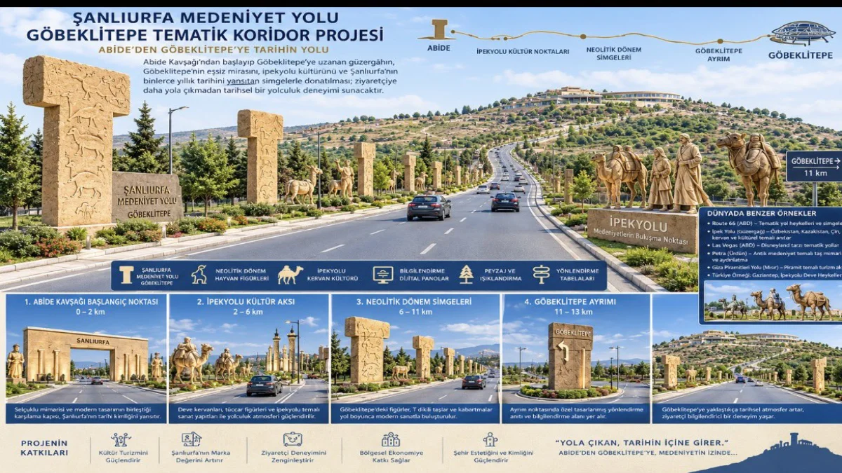 Şanlıurfa Medeniyet Yolu ve Göbeklitepe Tematik Koridoru