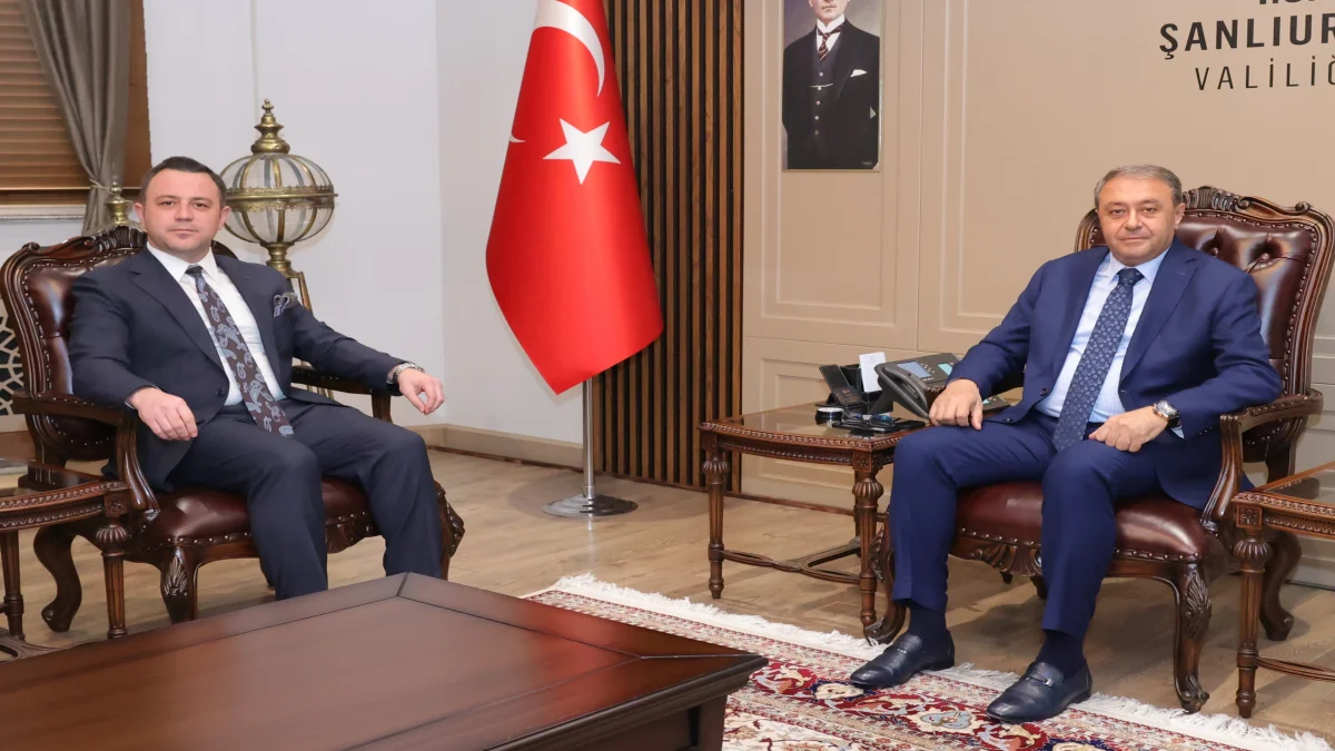 Birecik Cumhuriyet Başsavcısı Emre Us’tan Vali Şıldak’a ziyaret