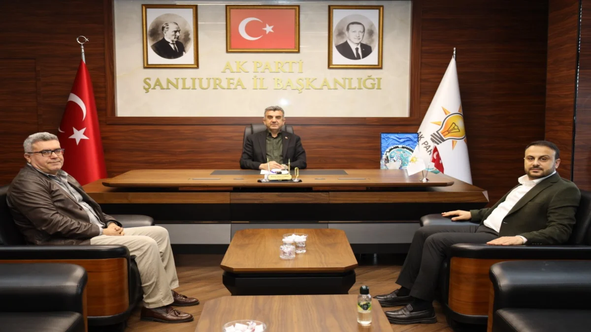 AK Parti Haliliye teşkilatından Günbegi’ye ziyaret
