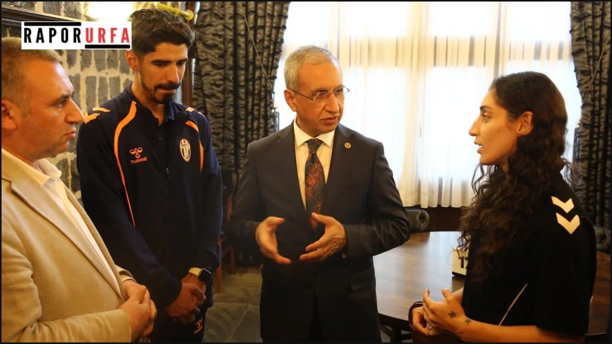 Dusak, Siverek Kadın Spor Kulübü ile bir araya geldi
