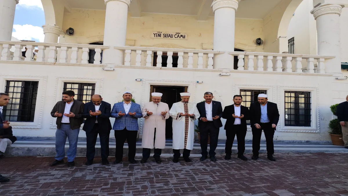 Şanlıurfa’da Yeni Sefalı Camii yeniden ibadete açıldı