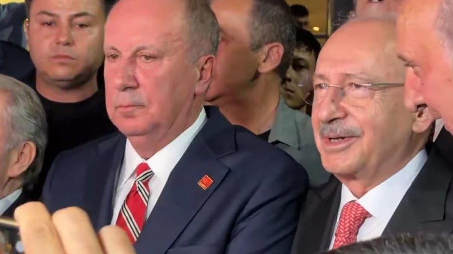 Muharrem İnce ve Kemal Kılıçdaroğlu'nun Görüntüsü Tepki Çekti