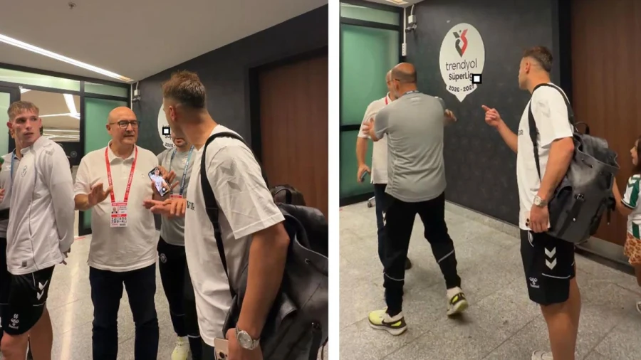 Konyaspor Trabzonspor Maçı Sonrası Deniz Türüç Gerginliği