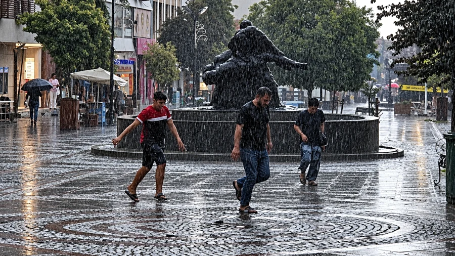 6 Kent İçin  Kuvvetli Yağış Uyarısı Geldi