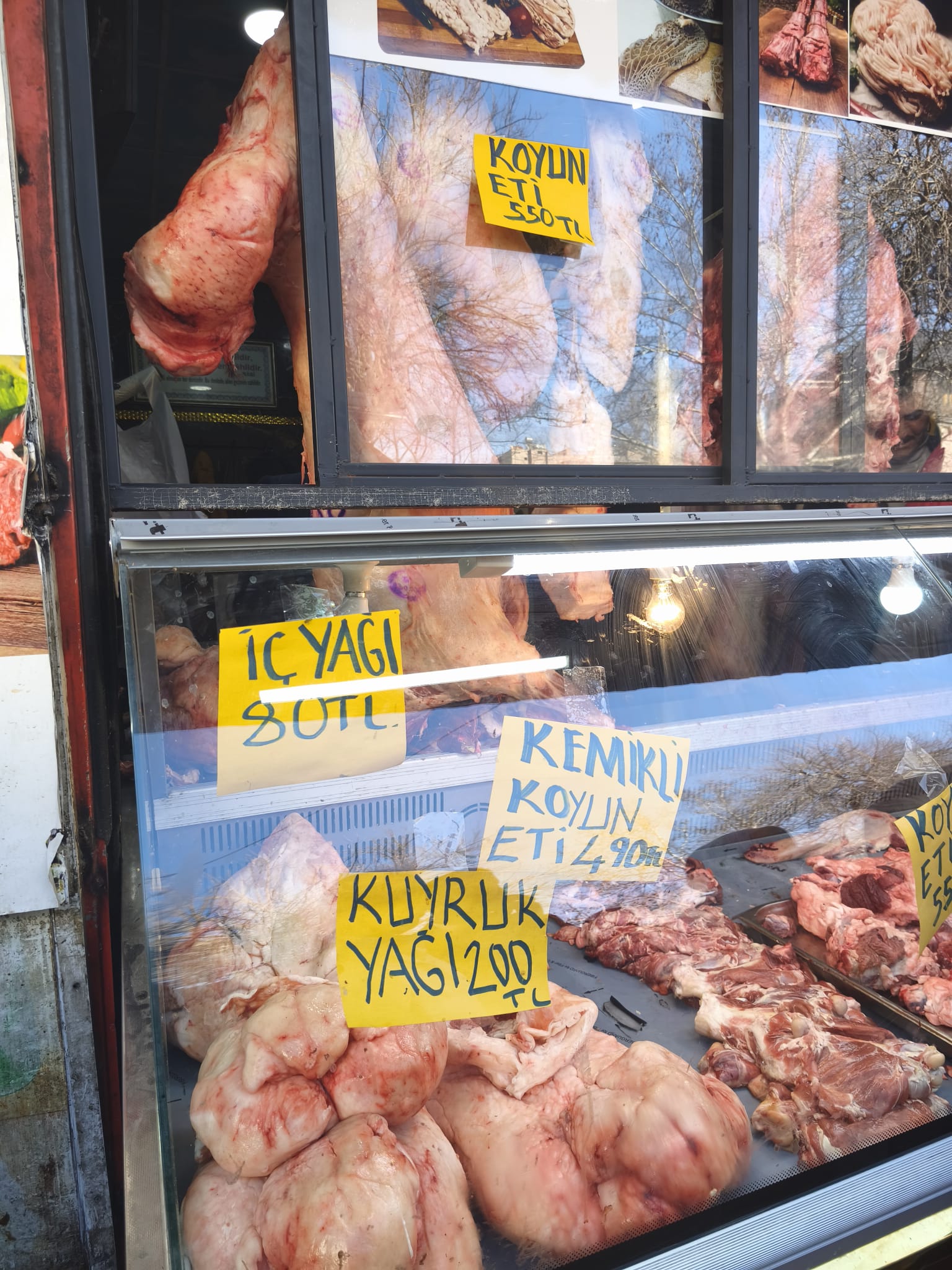 Haşimiye Bölgesindeki Kasaplarda Et Fiyatları