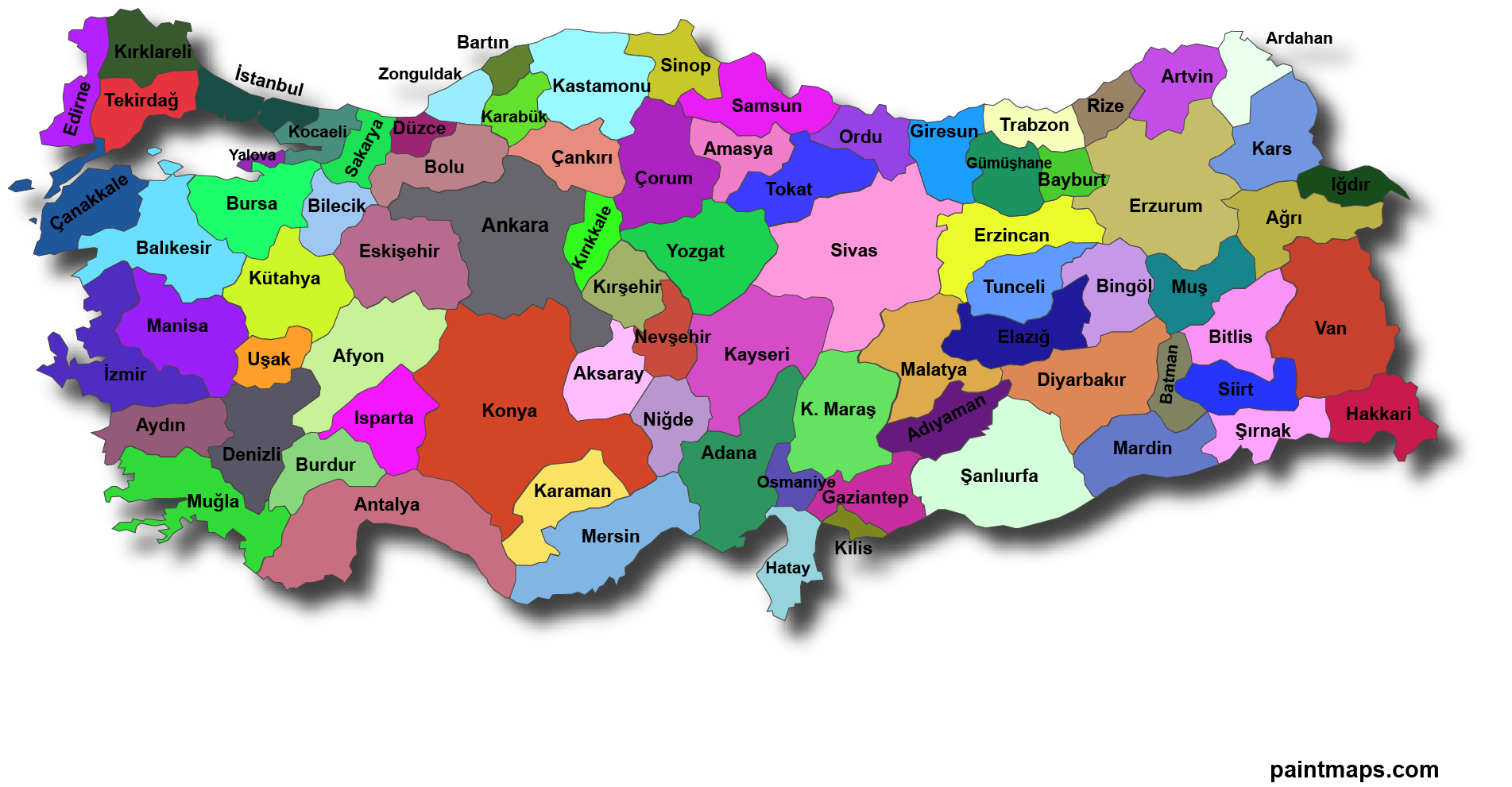 Türkiye’de Yaşamak İçin En Kötü 10 İl Açıklandı