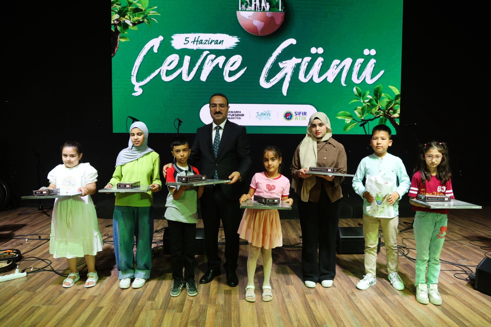 ŞANLIURFA’DA MİNİKLERE ÇEVRE BİLİNCİ AŞILANDI