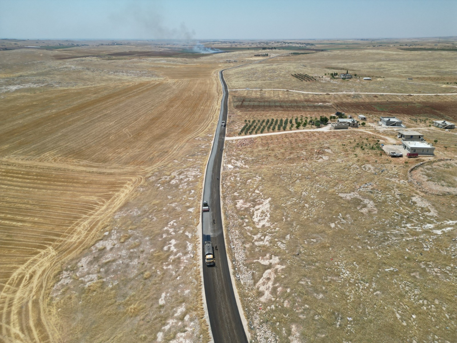 EYYÜBİYE KIRSALINDA YOL KALİTESİ ARTIYOR