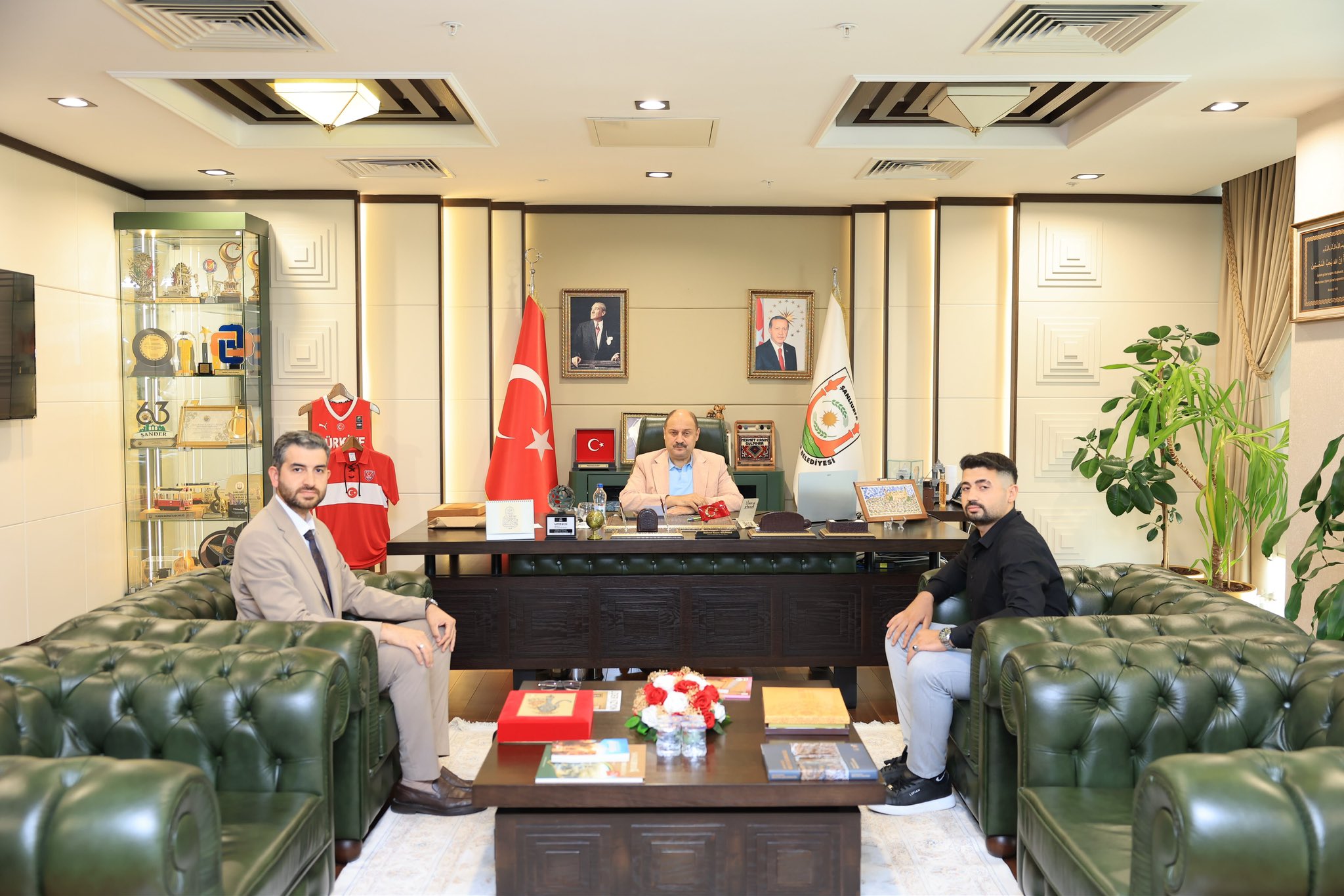 Şanlıurfalı Şef Eyüp Can Güneş’ten Başkan Gülpınar’a Ziyaret
