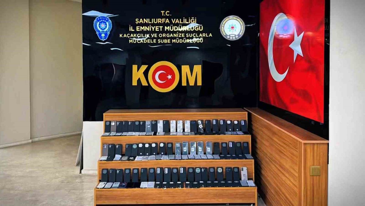 Şanlıurfa'da Milyonluk Kaçak Telefon Operasyonu: 1 Tutuklama