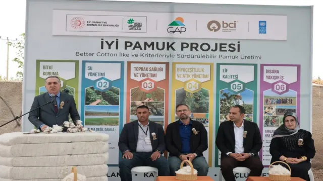 Şanlıurfa’da İyi Pamuk buluşması: Binlerce çiftçi için yeni hedefler
