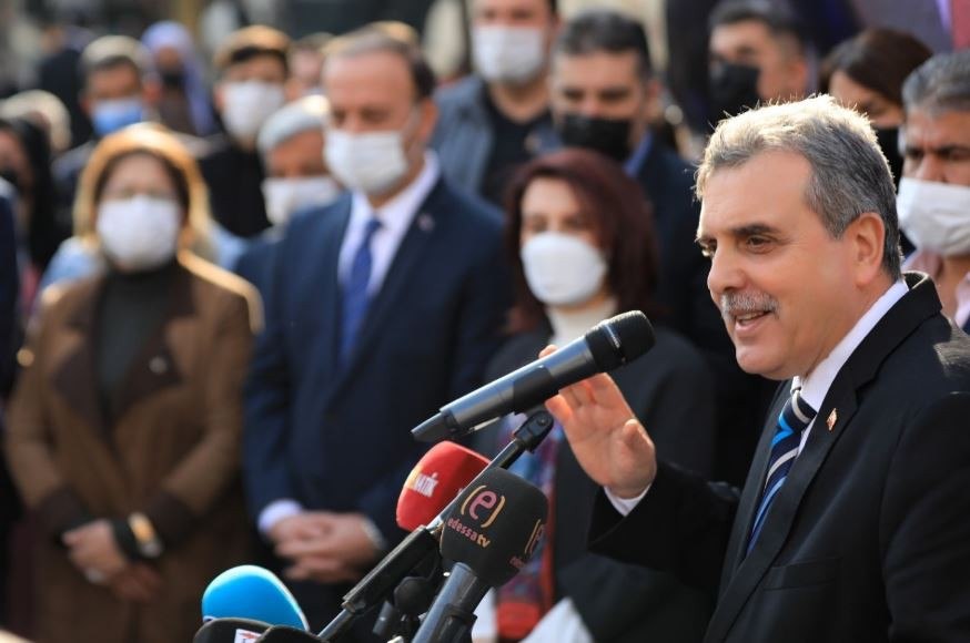 Kaynak haberde yayımlanan belediye basın görseli