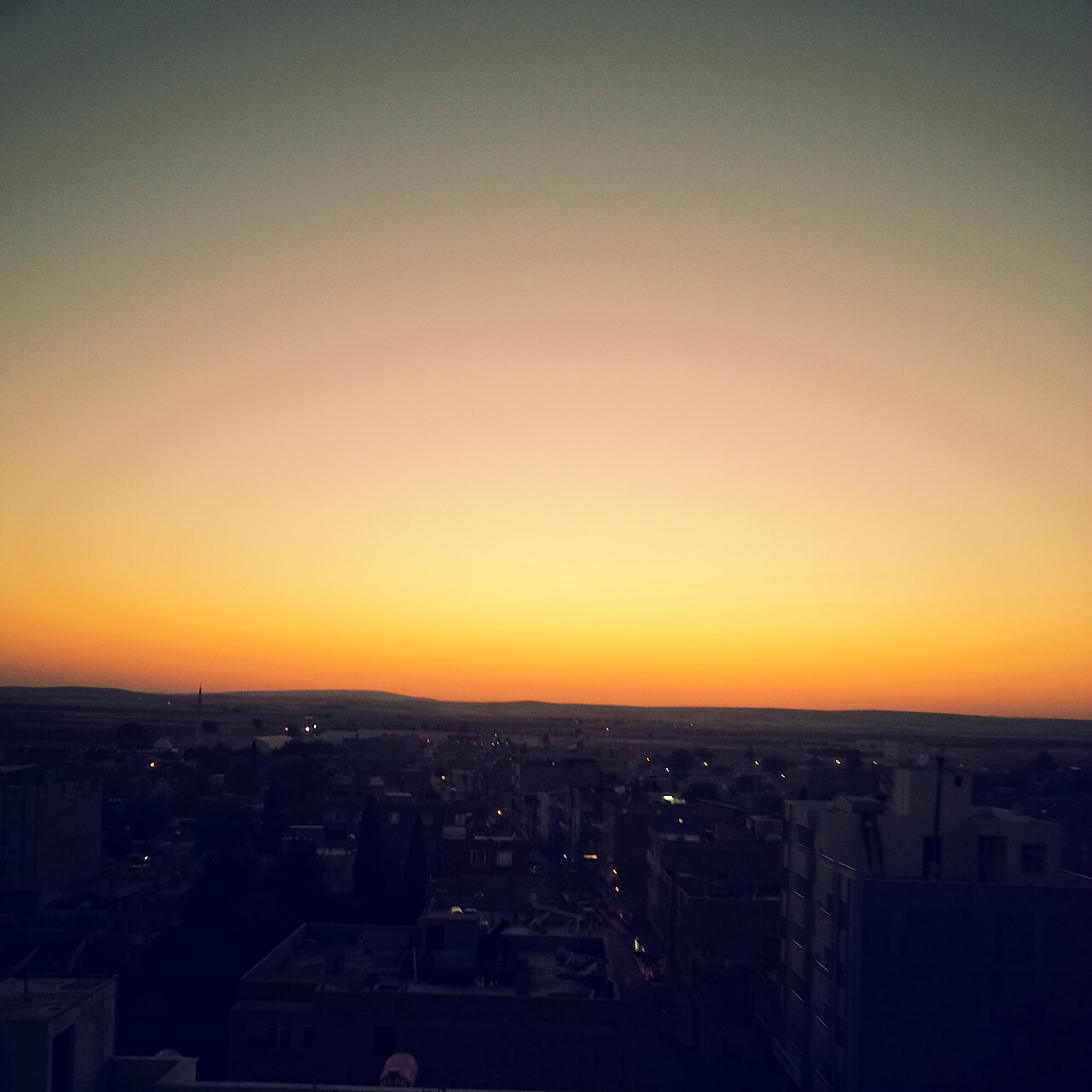 Suruç’ta yerleşim görünümü.